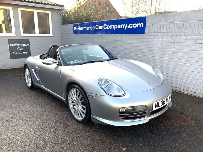 View PORSCHE BOXSTER 987 RS 60 Spyder RS60 3.4S 47000miles FPSH Black Heated Sports Leather SAT NAV
