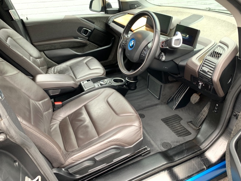 View BMW I3 I3 RANGE EXTENDER VERY HIGH SPEC Full Leather Widescreen Pro Nav Sunroof 20 Alloys