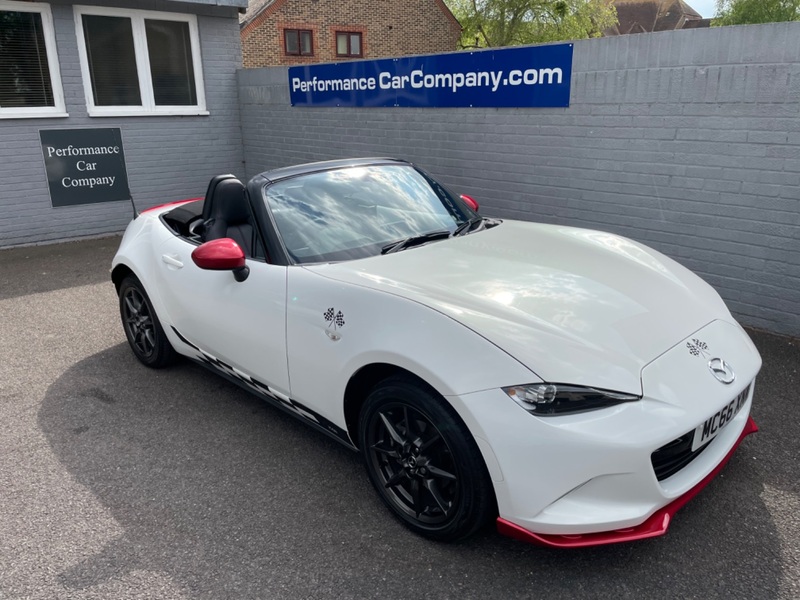 View MAZDA MX-5 ICON limited Edition 19000 miles FSH Sat Nav Leather LED Headlights