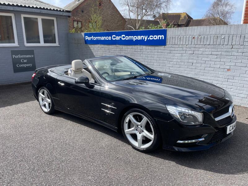 View MERCEDES-BENZ SL CLASS 3.5 SL350 AMG Sport 50000miles FSH Pan Roof