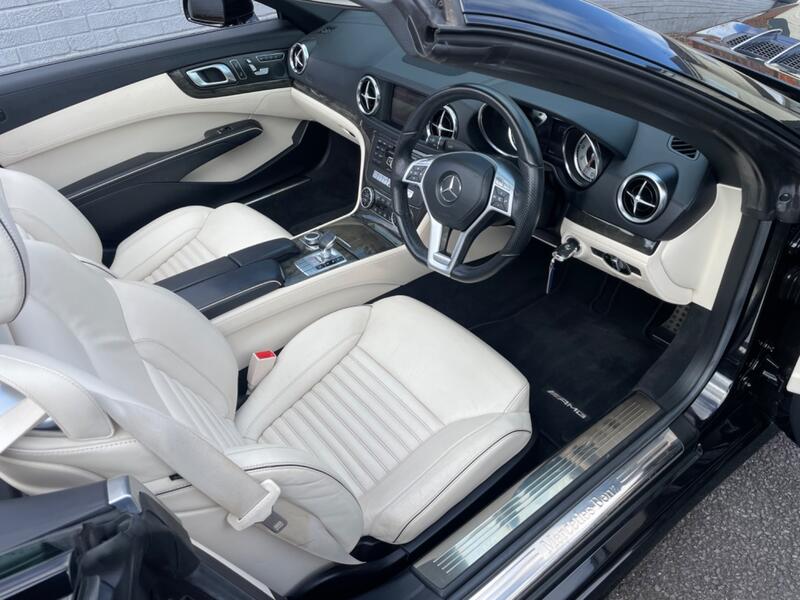 View MERCEDES-BENZ SL CLASS 3.5 SL350 AMG Sport 50000miles FSH Pan Roof