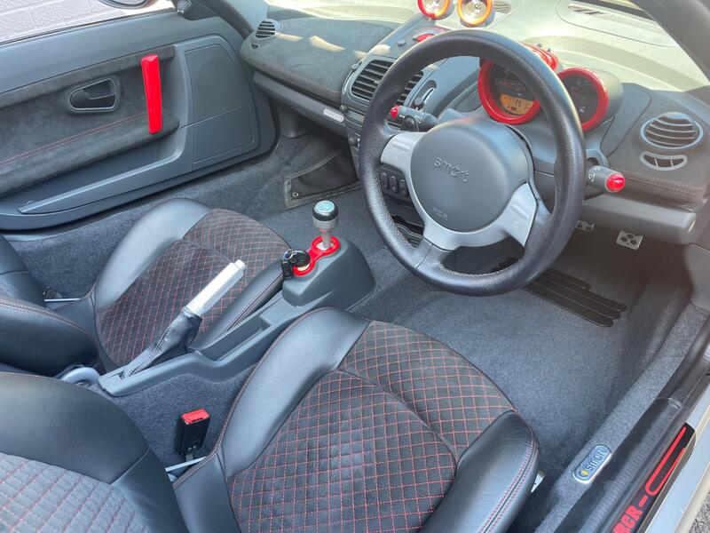 View SMART ROADSTER 0.7 Brabus RCR Coupe 27000 miles FSH