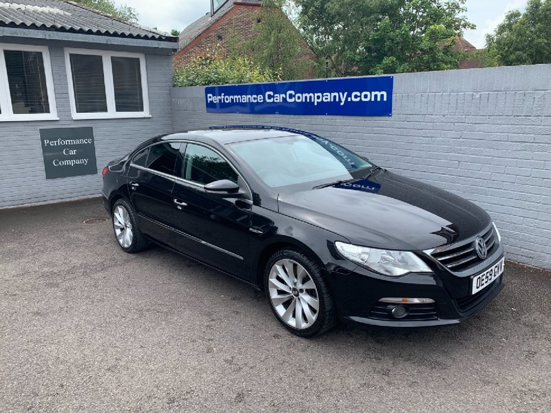 View VOLKSWAGEN CC CC 3.6 GT FSI V6 4MOTION DSG 68000 miles FSH Black Leather Rare Car