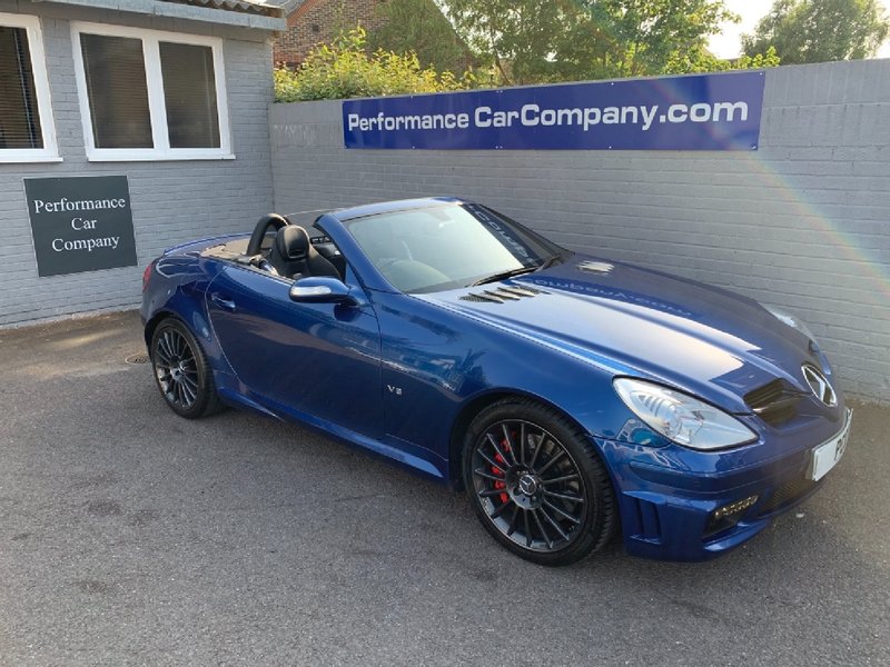 View MERCEDES-BENZ SLK SLK55 AMG 68000miles FSH Fantastic Spec and Colour Combination