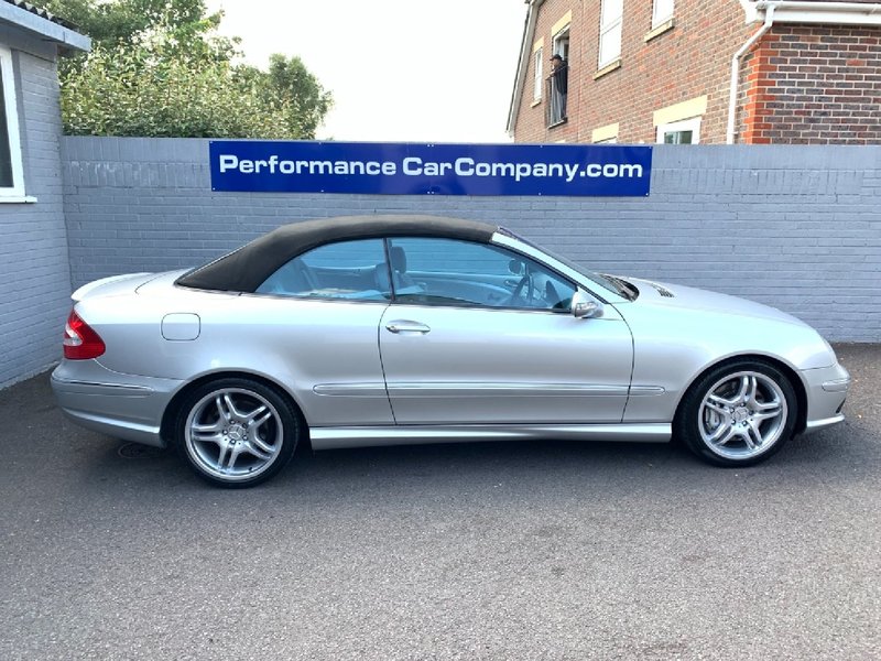 View MERCEDES-BENZ CLK CLK55 CLK 55 AMG 65000 miles FSH Very Rare Full Leather Very High Spec