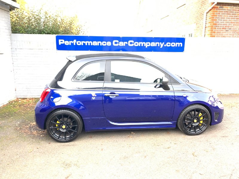 View ABARTH 595C T-Jet 180 Competizione Rare Two Colour only 11,000 miles FSH Recaro Carbon Seats Widescreen Nav