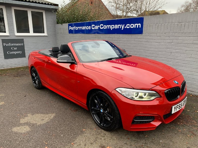 View BMW 2 SERIES 235i Step Auto Start-Stop M235i Convertible 18000miles FBMWSH Heated Leather BMW Sports Exhaust