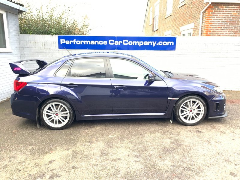 View SUBARU IMPREZA  WRX STI Type UK 340R 41000 miles FSH Recaro Seats Sat Nav Rear Spoiler Rare Car