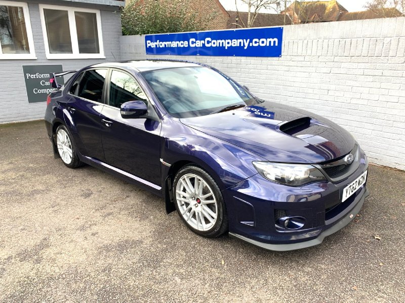 View SUBARU IMPREZA  WRX STI Type UK 340R 41000 miles FSH Recaro Seats Sat Nav Rear Spoiler Rare Car