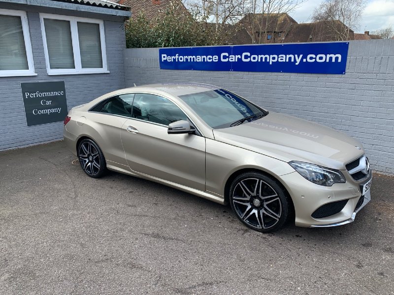 View MERCEDES-BENZ E CLASS E400 7G-Tronic Auto AMG Line 13000 miles FMSH STUNNING  