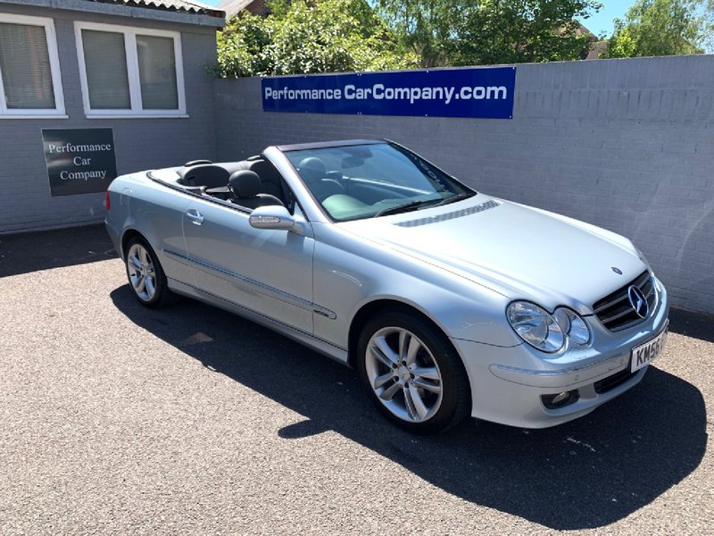 View MERCEDES-BENZ CLK CLK280 7G-Tronic Auto Avantgarde 57000 miles FSH Leather Sat Nav Parking Sensors