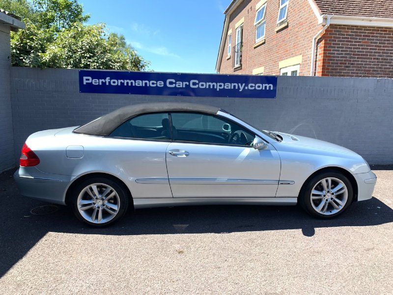 View MERCEDES-BENZ CLK CLK280 7G-Tronic Auto Avantgarde 57000 miles FSH Leather Sat Nav Parking Sensors