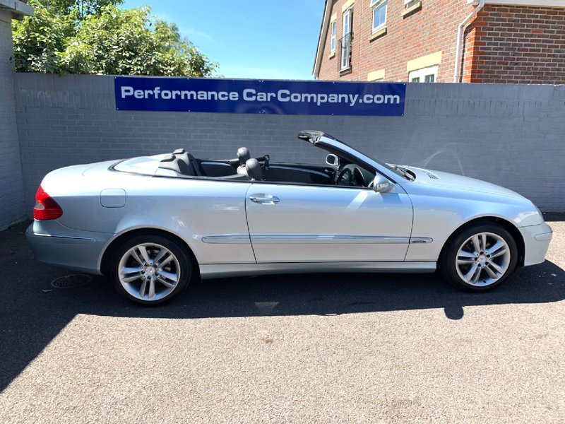 View MERCEDES-BENZ CLK CLK280 7G-Tronic Auto Avantgarde 57000 miles FSH Leather Sat Nav Parking Sensors