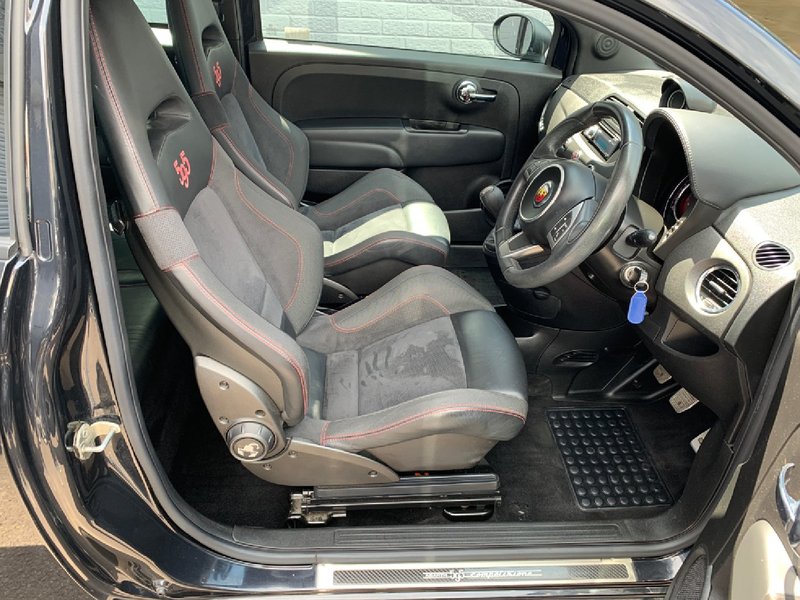 View ABARTH 595 T-Jet 160 Competizione 48000 miles FSH Sabelt Sports Seats