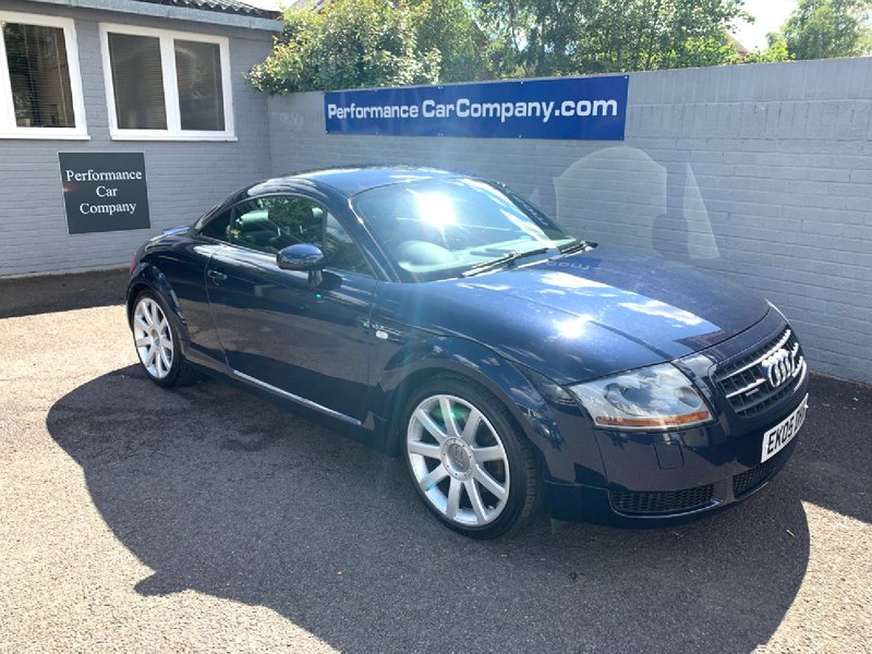 View AUDI TT TT 225 Quattro 85000 miles FSH Rare Moro Blue with Black Leather