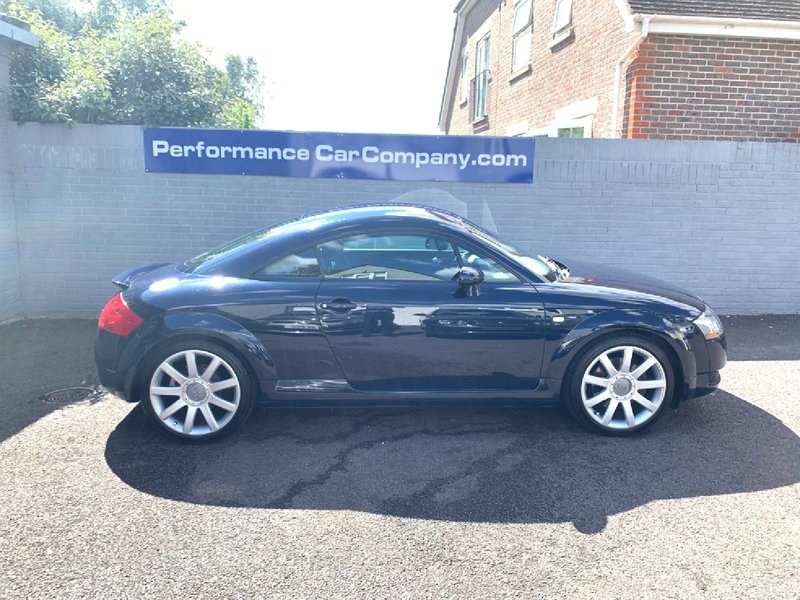 View AUDI TT TT 225 Quattro 85000 miles FSH Rare Moro Blue with Black Leather