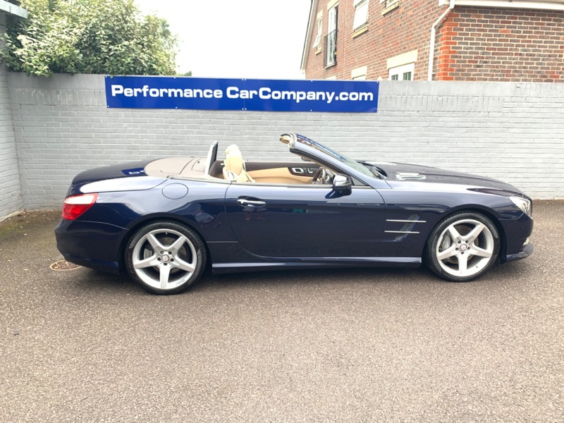 View MERCEDES-BENZ SL CLASS SL350 7G-Tronic  AMG Sport 19500 miles FMSH Massive Spec Stunning