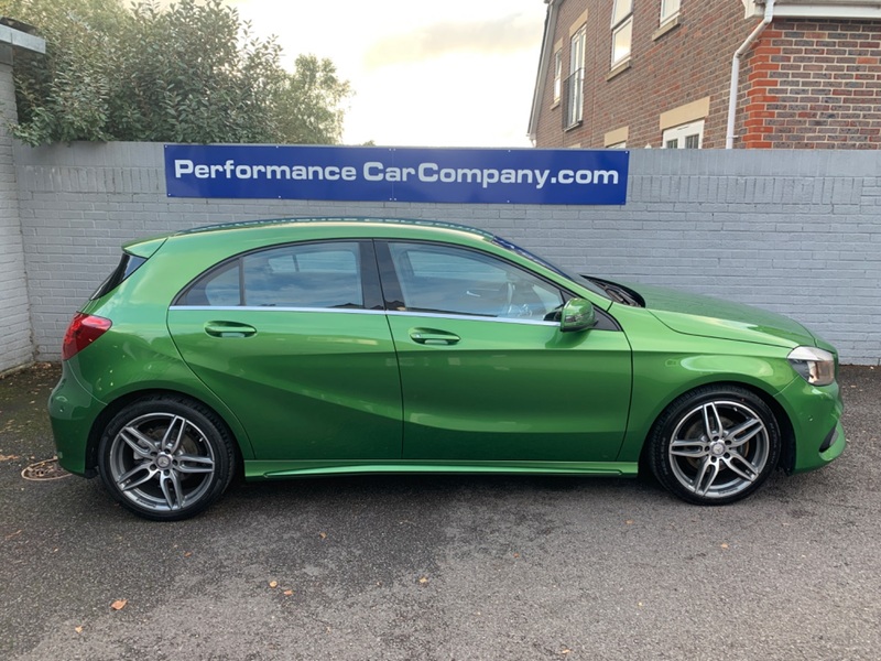 View MERCEDES-BENZ A CLASS A 200 AMG LINE EXECUTIVE 1 Owner 38000miles FSH 7G-DCT Exec Pack