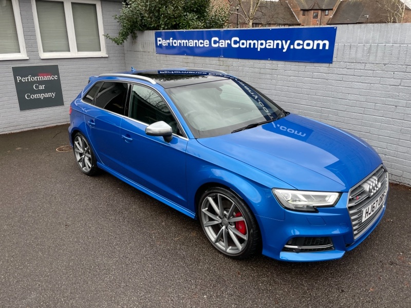 View AUDI A3 S3 SPORTBACK QUATTRO 12000miles FASH Supersport Seats Pan Roof 19 Alloys