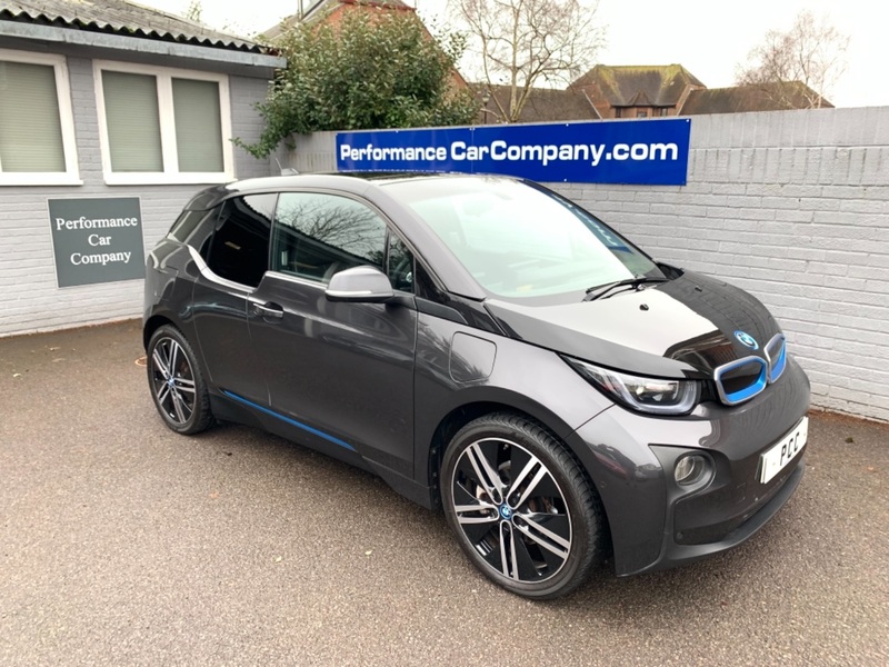 View BMW I3 I3 RANGE EXTENDER VERY HIGH SPEC Full Leather Widescreen Pro Nav Sunroof 20 Alloys