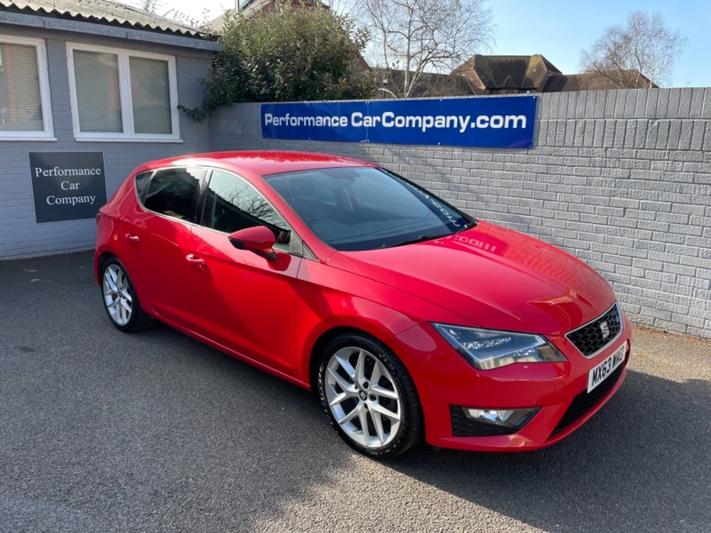 View SEAT LEON 2.0 TDI FR TECHNOLOGY 6 Speed 50000miles FSH Sat Nav AC