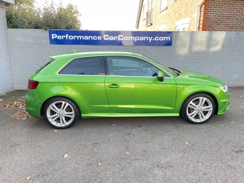 View AUDI A3 TDI 2.0d S LINE 35000 miles FASH 2 Owners Stunning Rare Colour