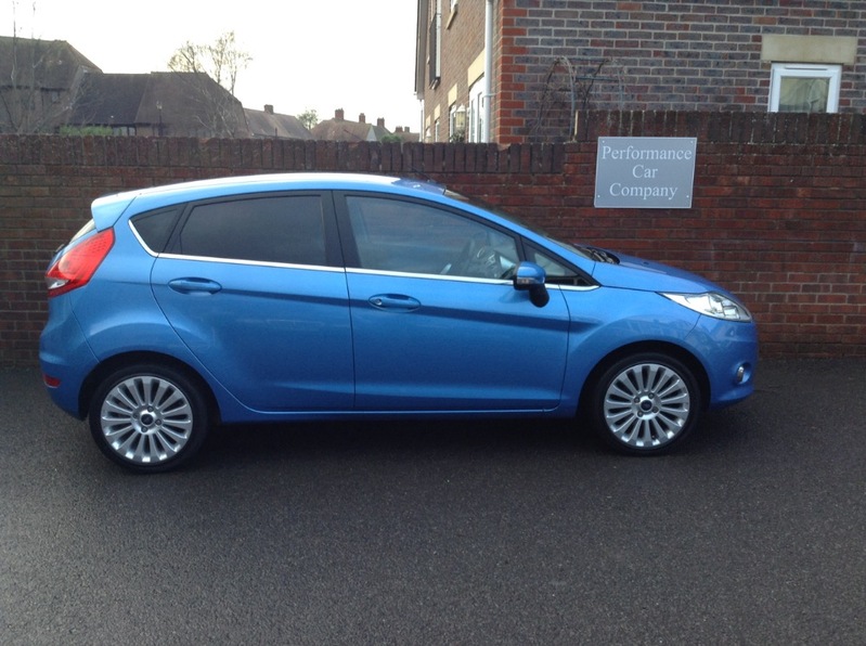 View FORD FIESTA 1.6 TITANIUM TDCI 59000 miles with FSH, Alloys, Climate Air Conditioning