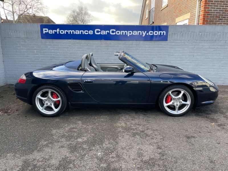 View PORSCHE BOXSTER 3.2 S 63000 miles FSH Sports Seats 18 Carrera Alloys 6 Speed Manual