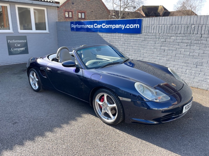 View PORSCHE BOXSTER 3.2 S 63000 miles FSH Sports Seats 18 Carrera Alloys 6 Speed Manual