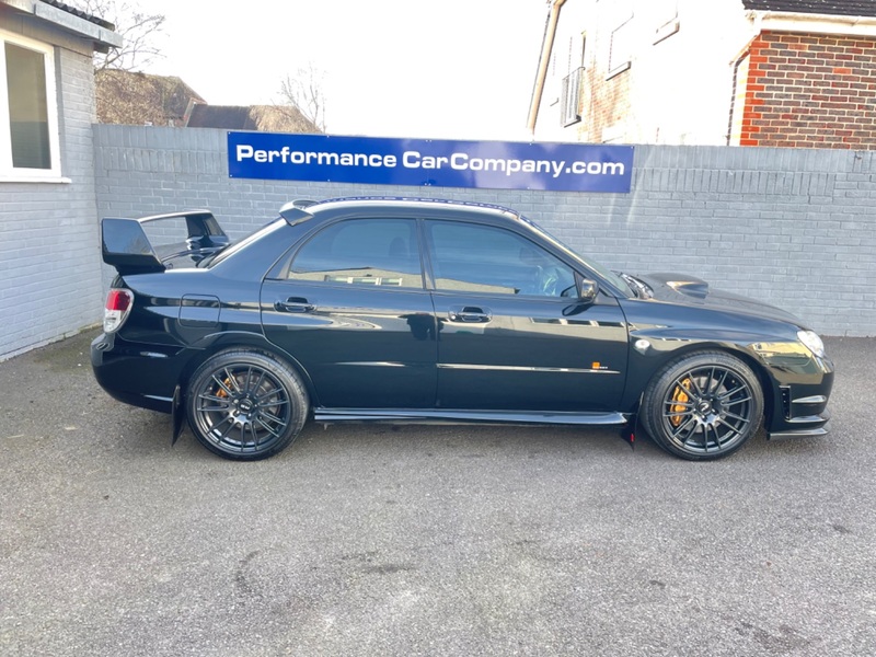 View SUBARU IMPREZA STi RB320 64000miles FSH Full Leather Sat Nav Forged Engine Rare Car