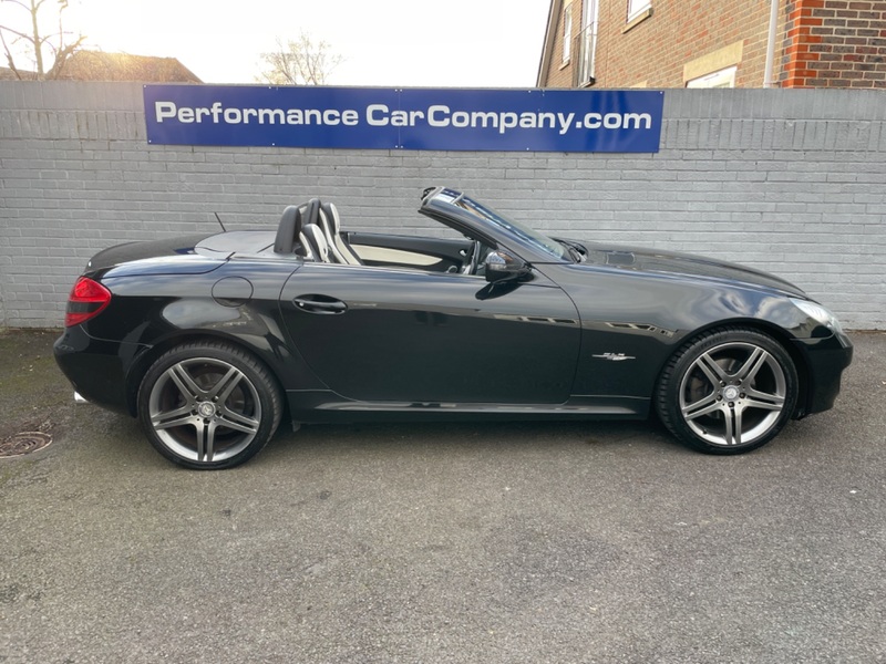 View MERCEDES-BENZ SLK 200 KOMPRESSOR 2LOOK EDITION 50000miles FMSH Heated seats Airscarf