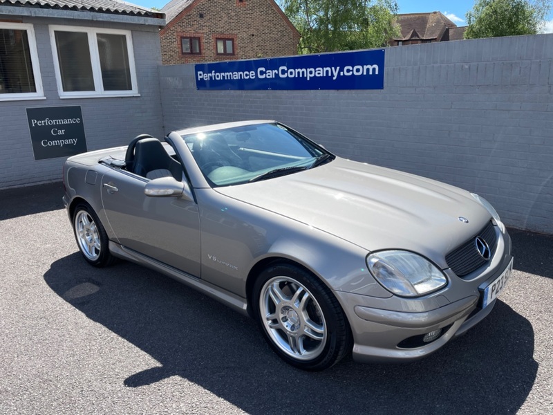 View MERCEDES-BENZ SLK 32 AMG Only 43000 miles FMSH COLLECTORS CONDITION VERY RARE STUNNING