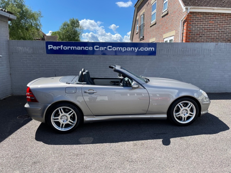 View MERCEDES-BENZ SLK 32 AMG Only 43000 miles FMSH COLLECTORS CONDITION VERY RARE STUNNING