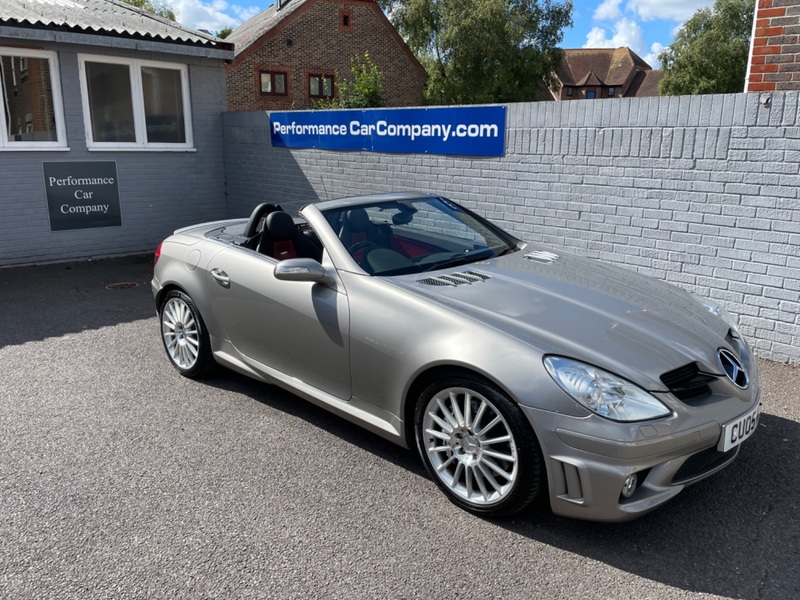 View MERCEDES-BENZ SLK 55 AMG SLK55 61400miles FMSH Just serviced Two Tone Leather