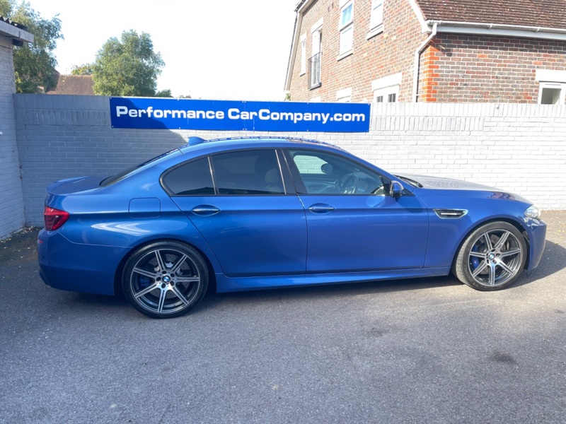 View BMW 5 SERIES M5 4.4i 49500miles FBMWSH + BMW WARRANTY Silverstone Leather