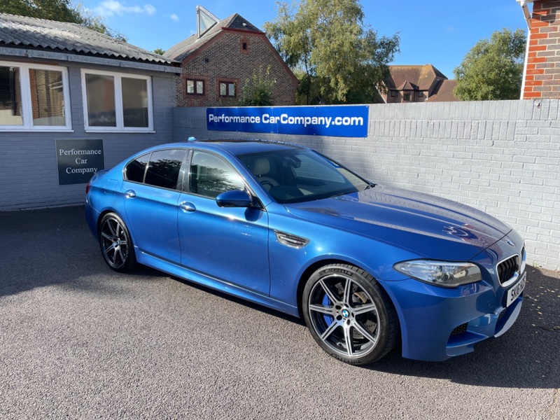 View BMW 5 SERIES M5 4.4i 49500miles FBMWSH + BMW WARRANTY Silverstone Leather